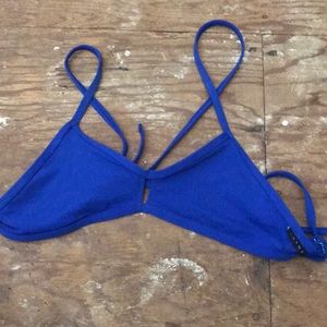 Blue jolyn swim top